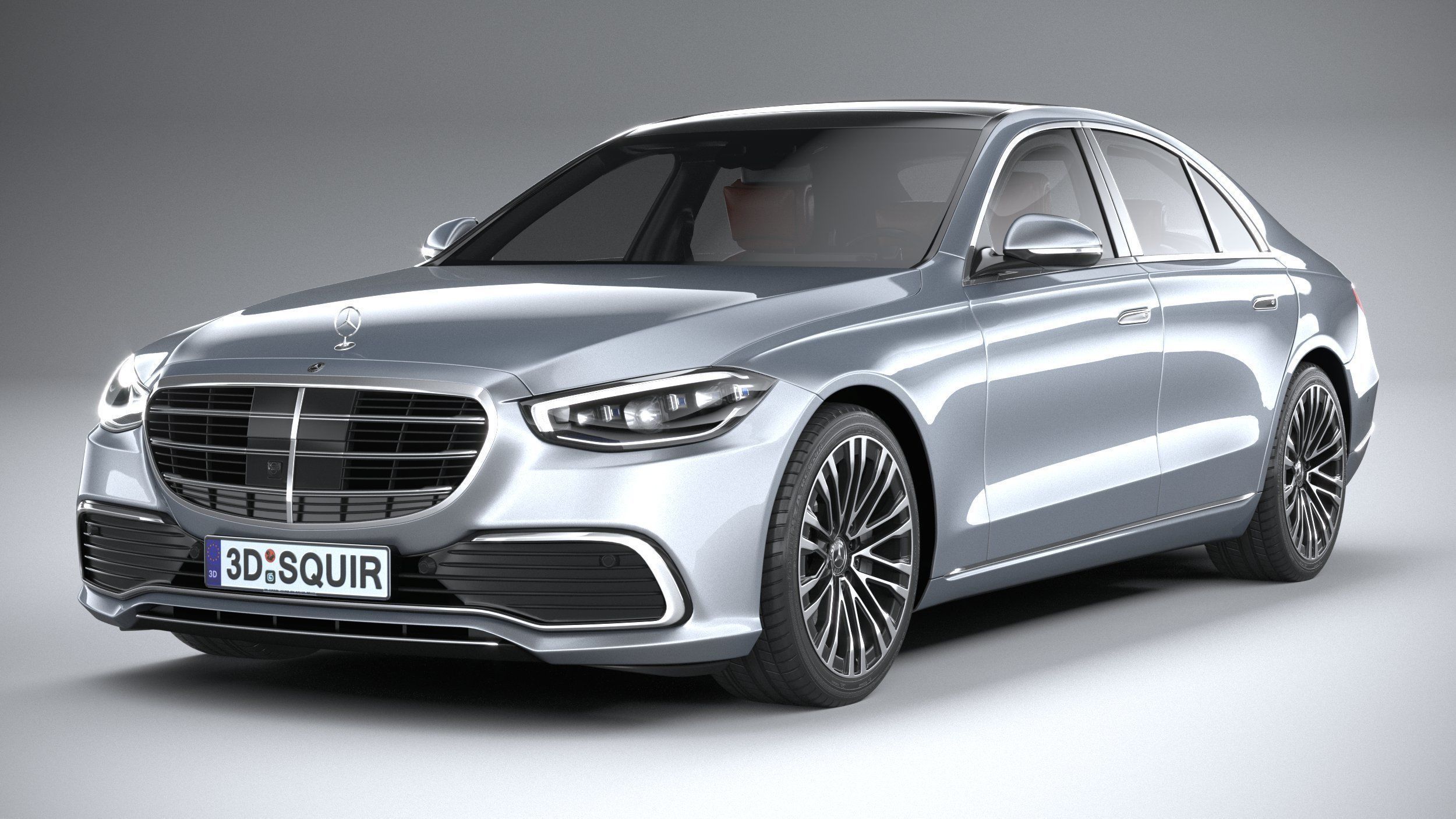 Mercedes-Benz S-Class 2021 3D model_2