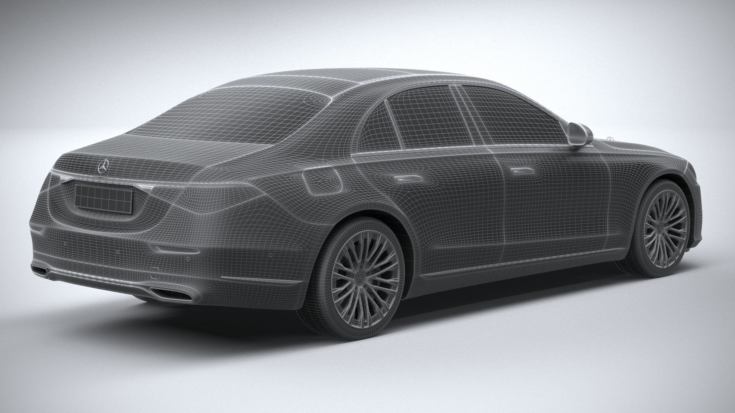 Mercedes-Benz S-Class 2021 3D model_31
