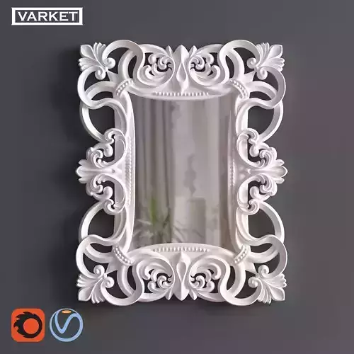 mirror in classic style