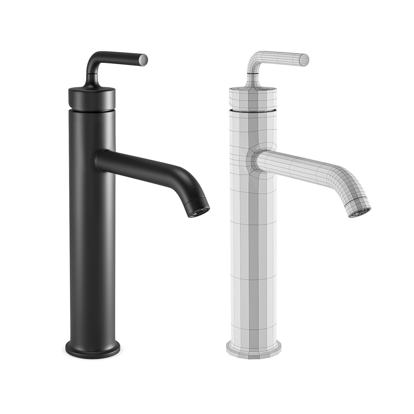 Faucet Set 3 3D model_1