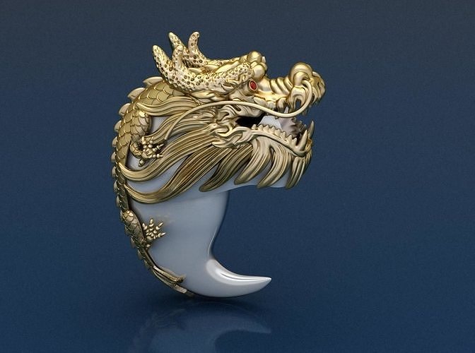 Dragon Fang 3D print model