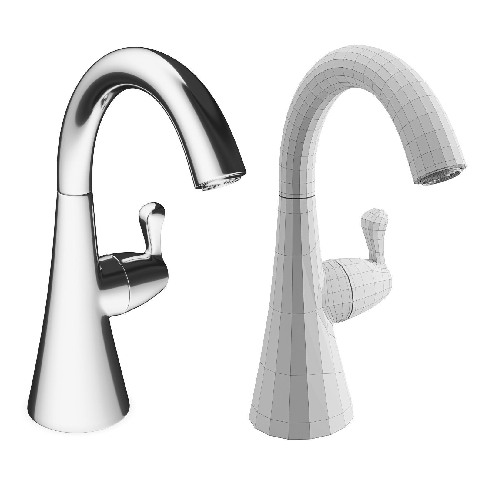Faucet Set 5 3D model_4
