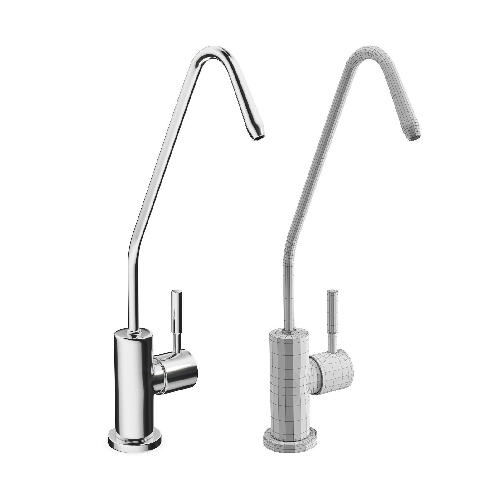 Faucet Set 5 3D model_2