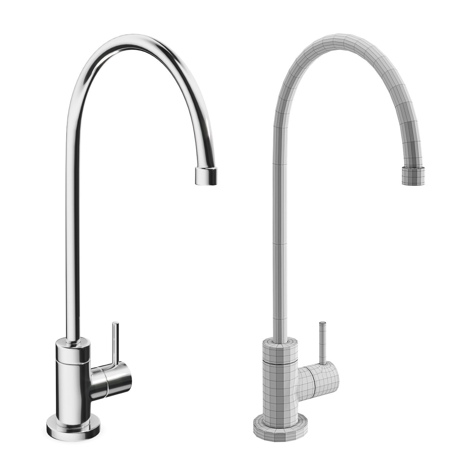 Faucet Set 5 3D model_3