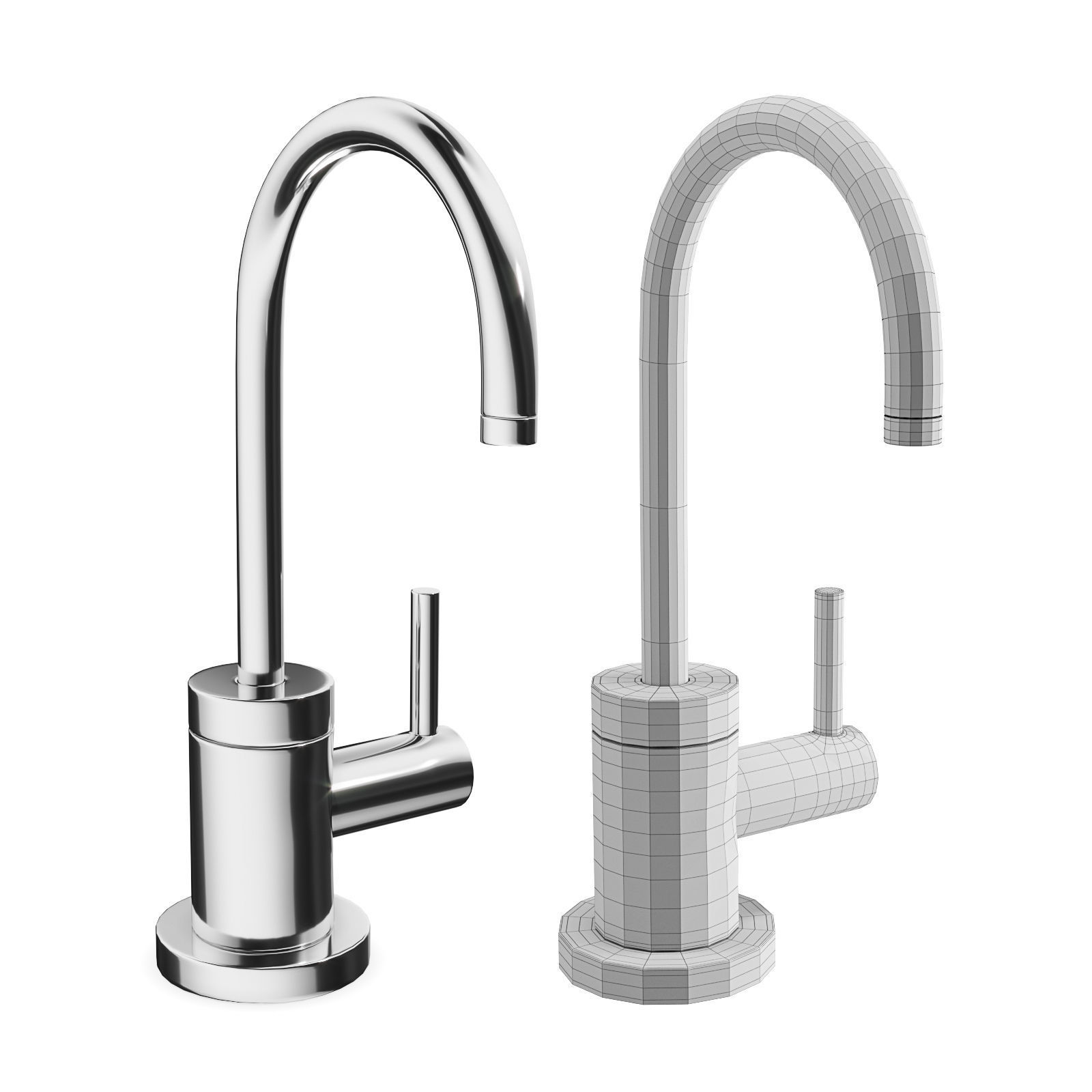 Faucet Set 5 3D model_1