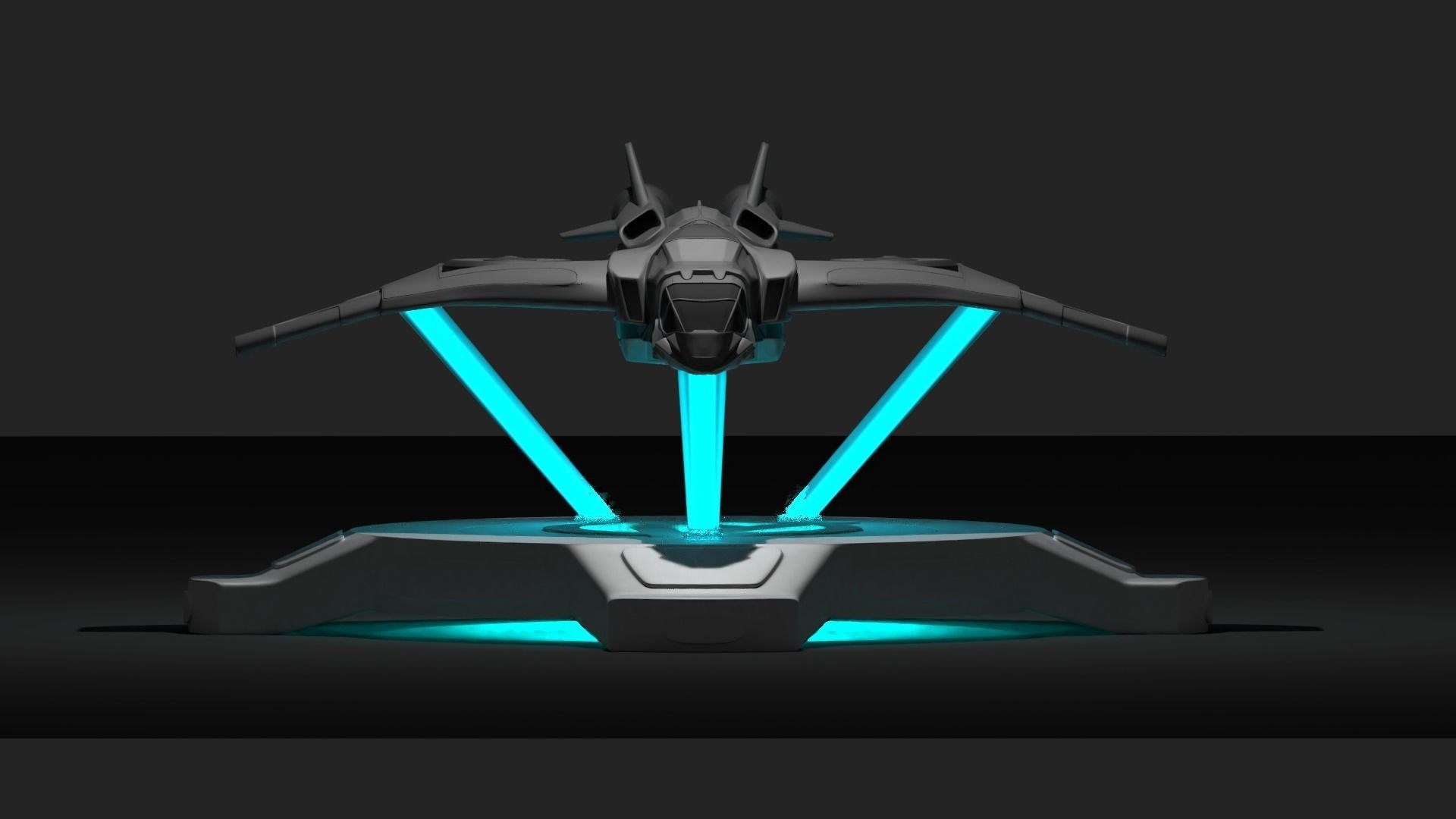 Avengers jet model printable 3D print model_8