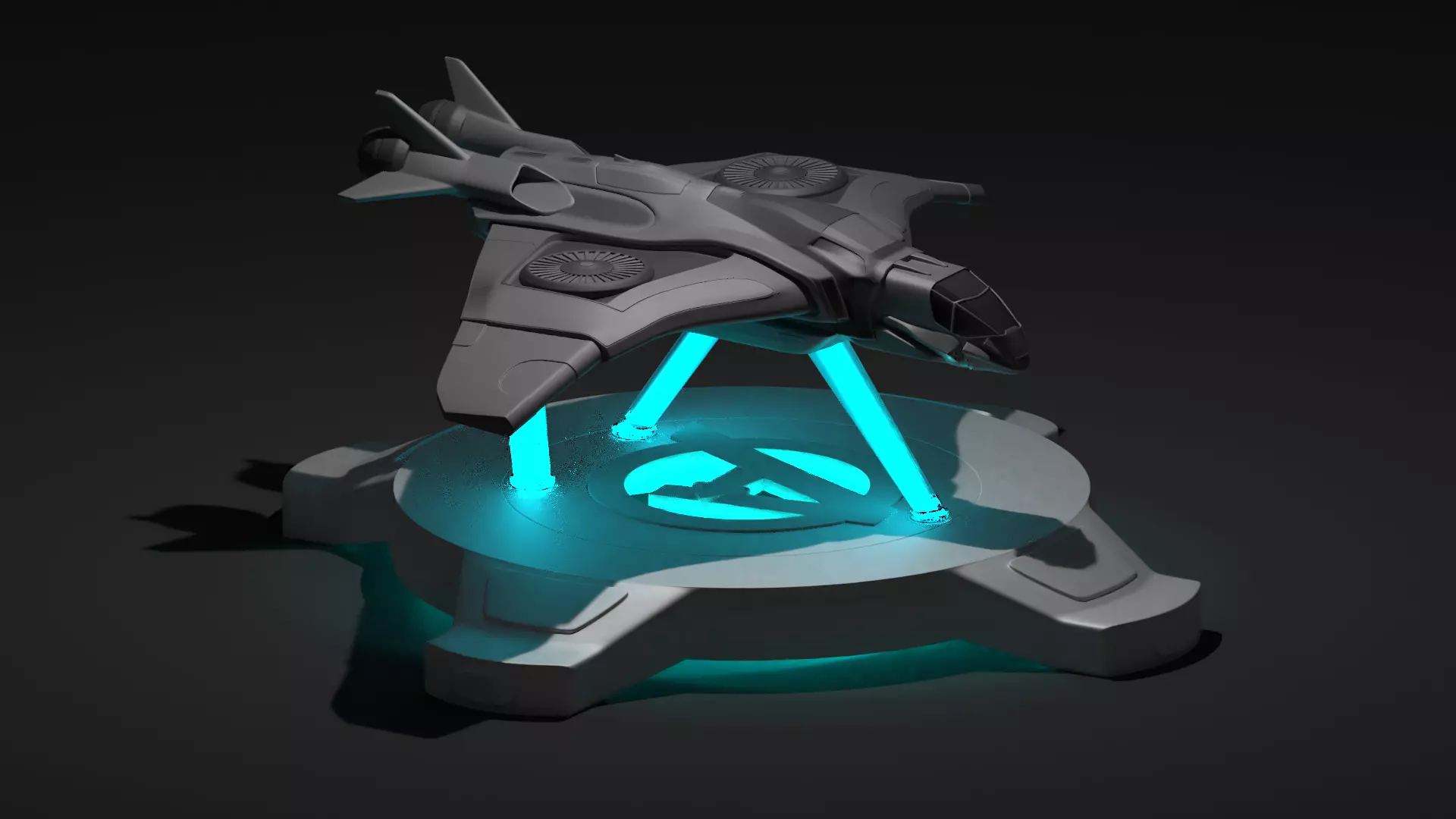 Avengers jet model printable 3D print model_0