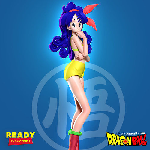 Launch and car - Dragon Ball Fanart 3D print model