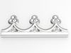 Decorated friezes with trefoil for CNC on printer HD model 3D model 3D ...