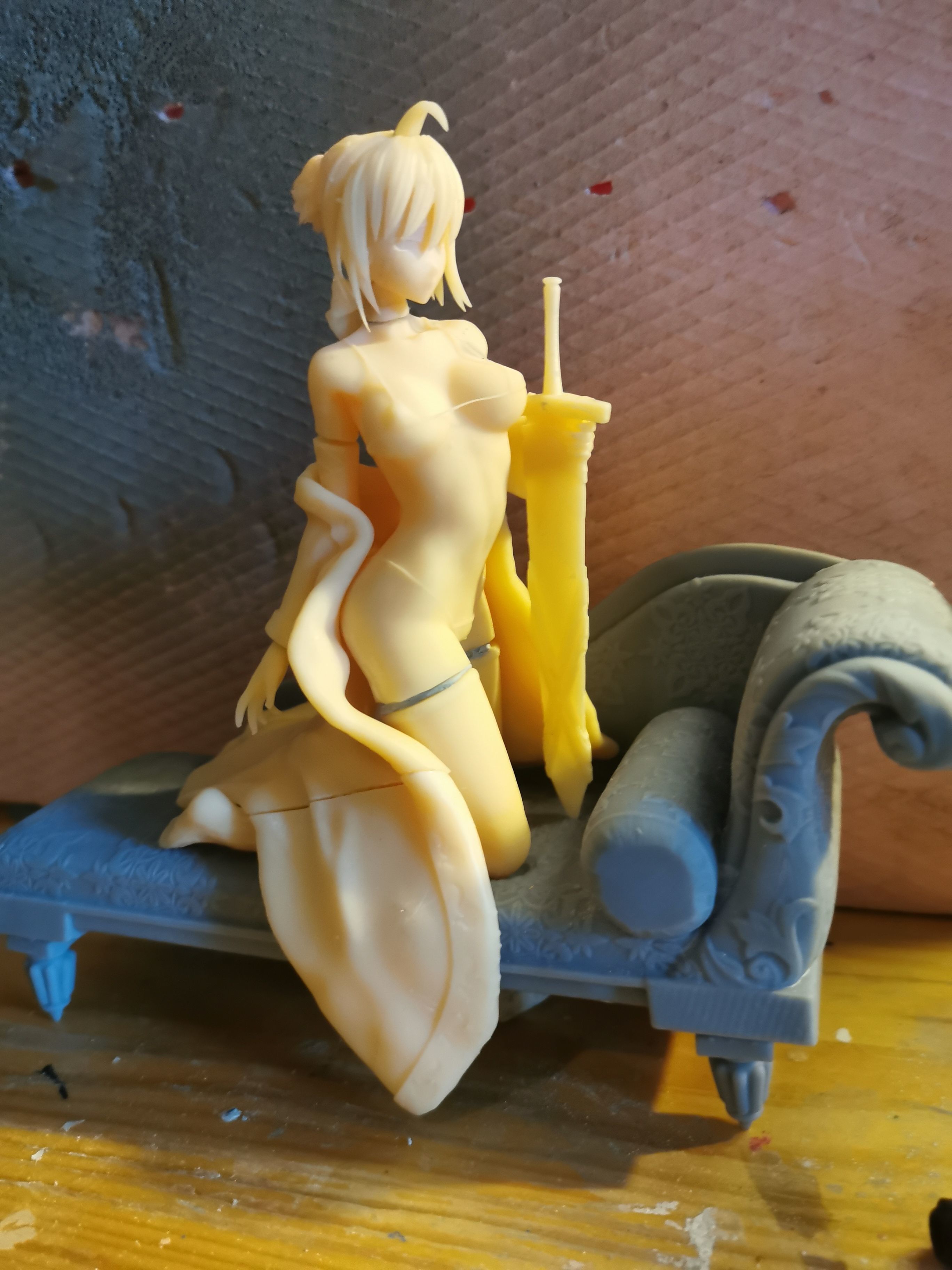  Saber - Fate stay night 3D print model_19