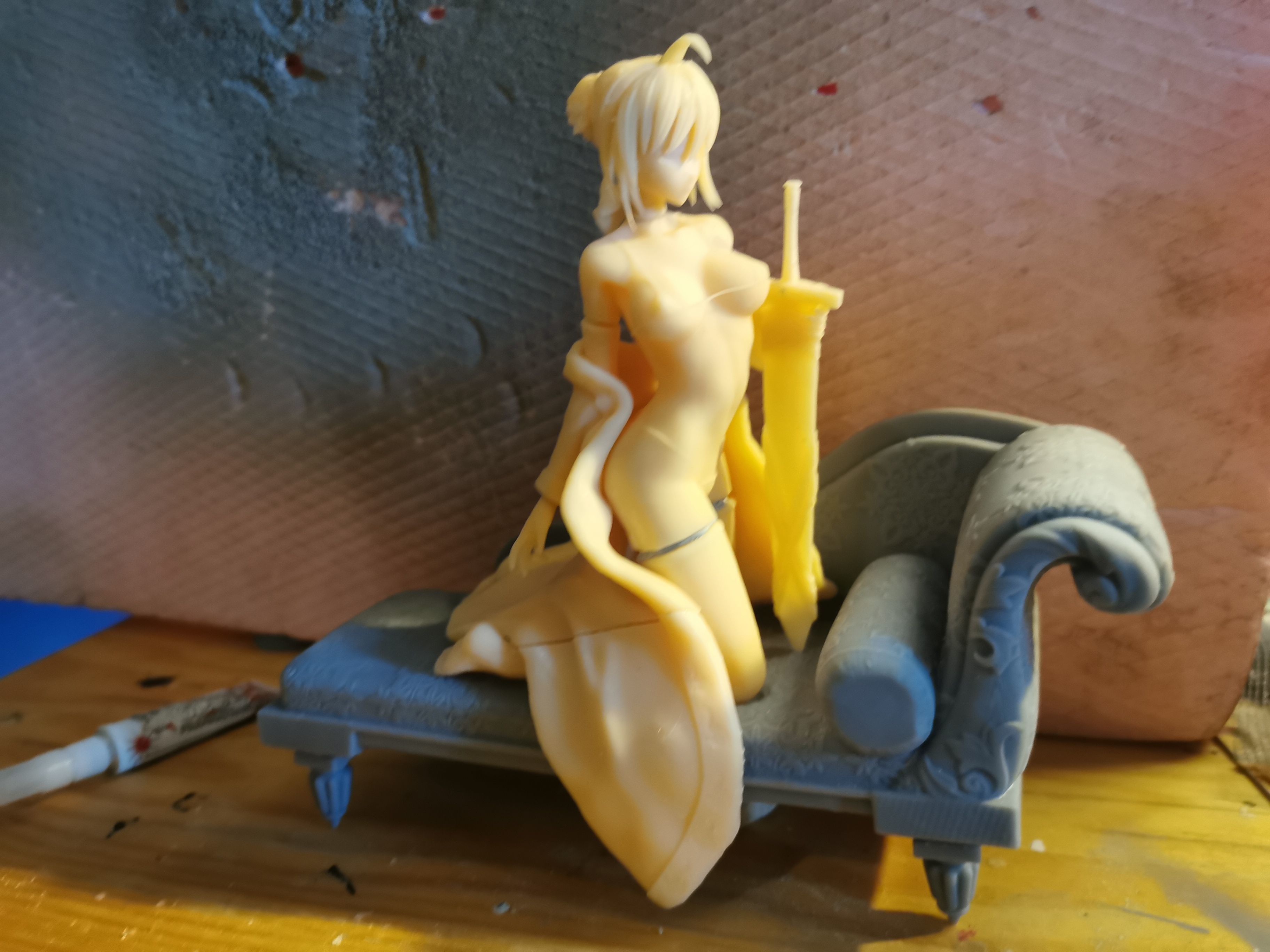  Saber - Fate stay night 3D print model_18