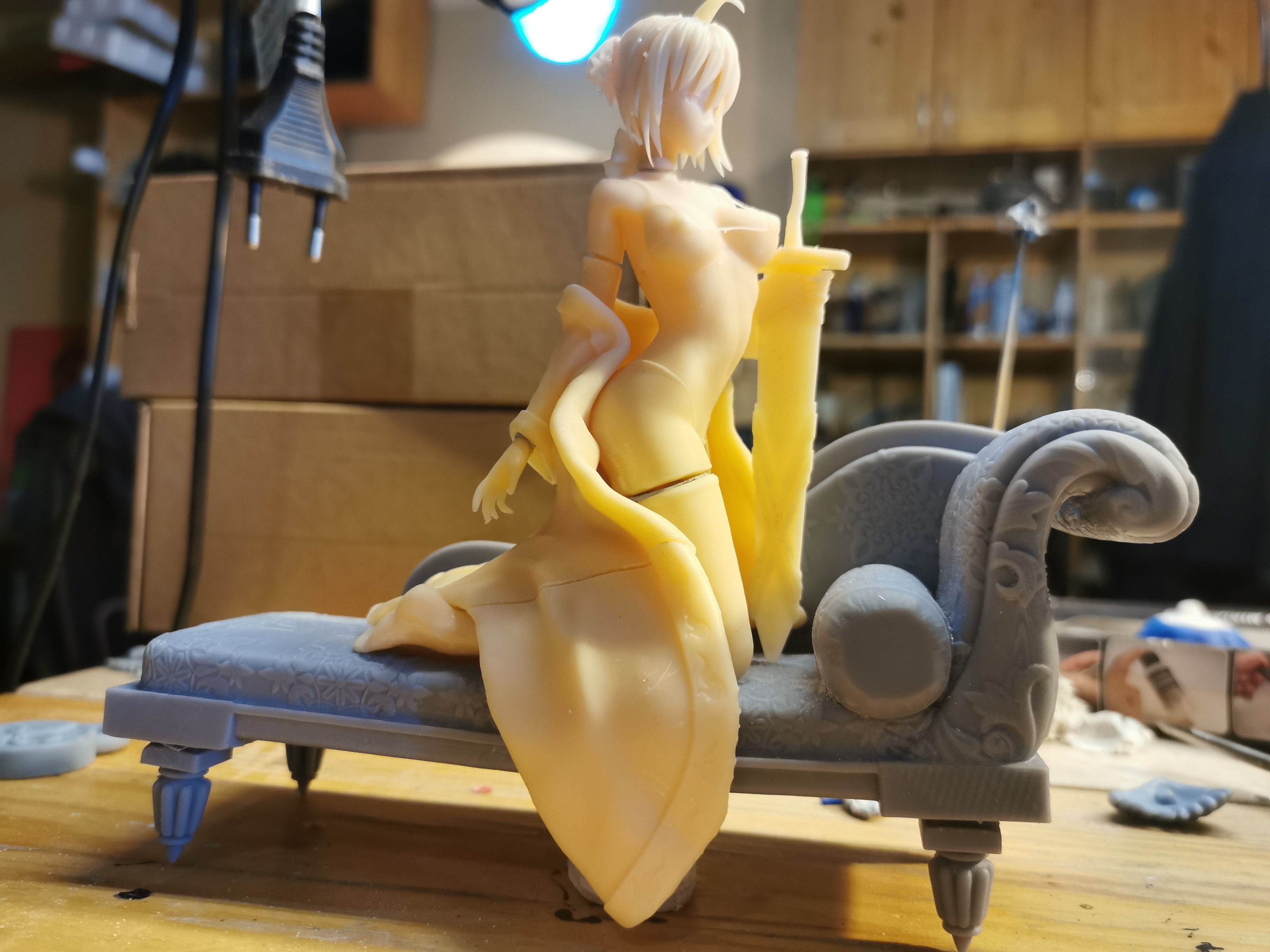  Saber - Fate stay night 3D print model_12