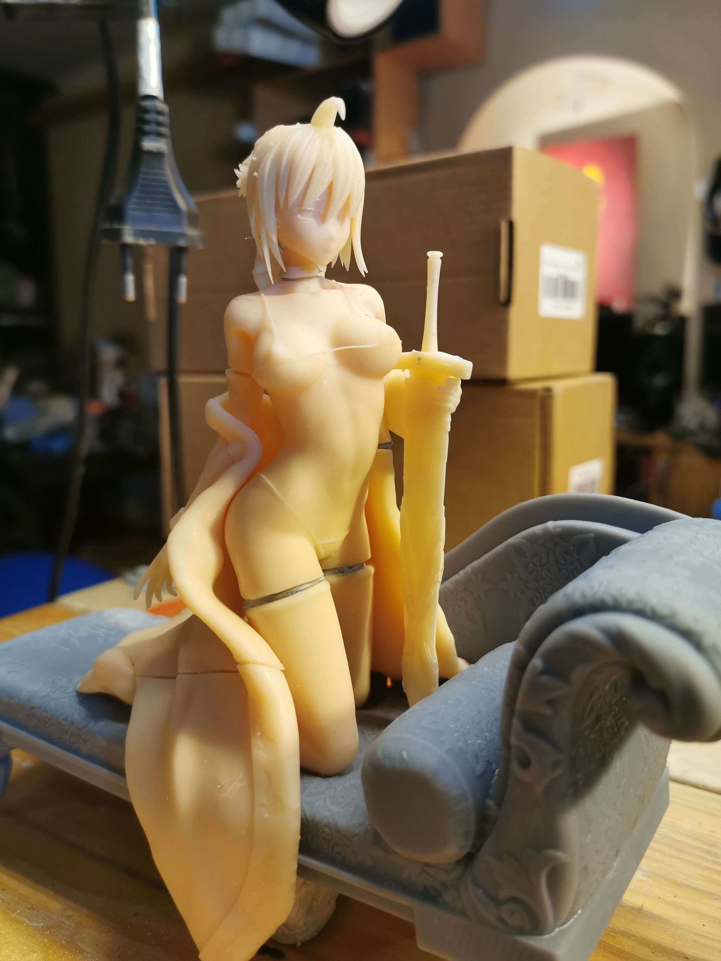  Saber - Fate stay night 3D print model_14