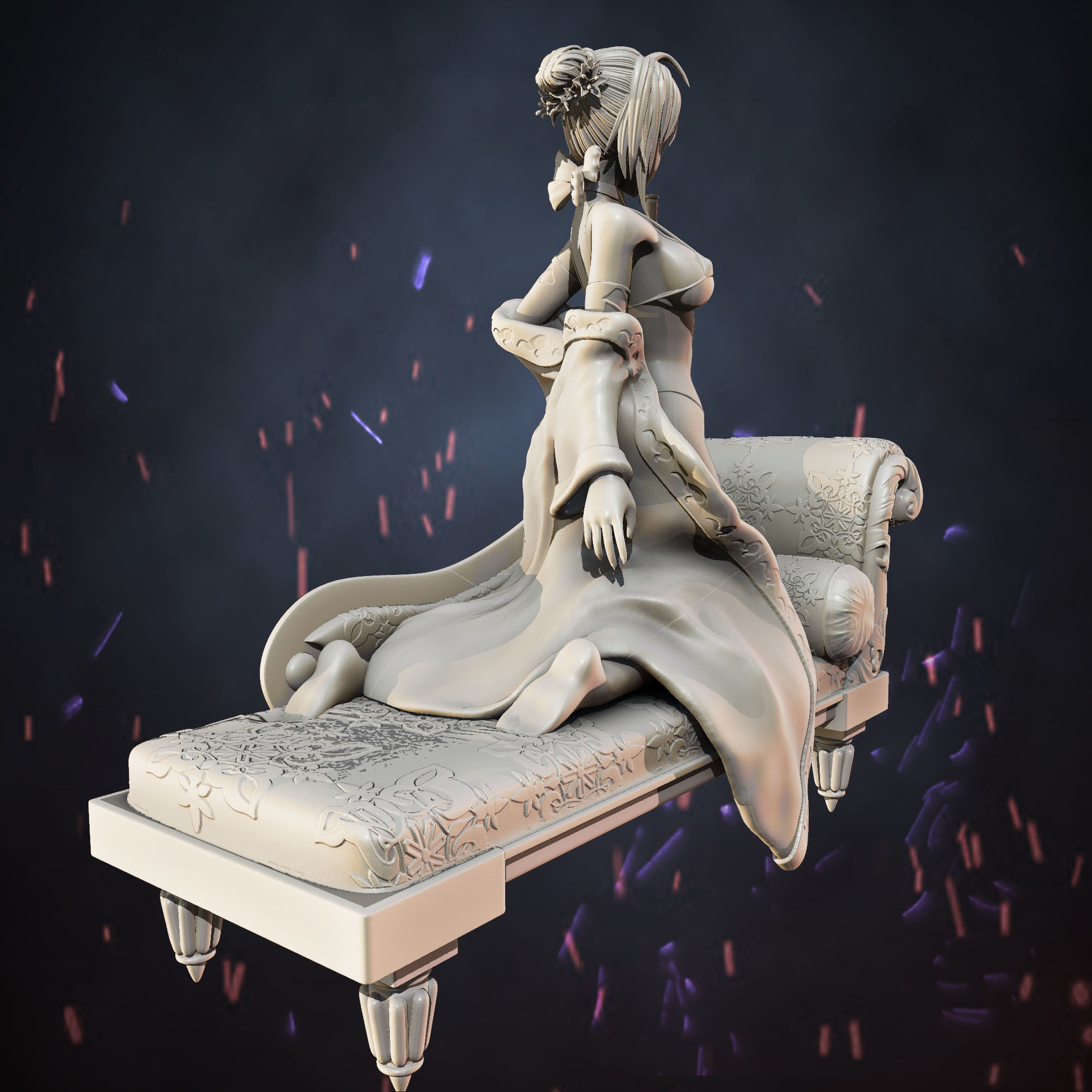  Saber - Fate stay night 3D print model_3