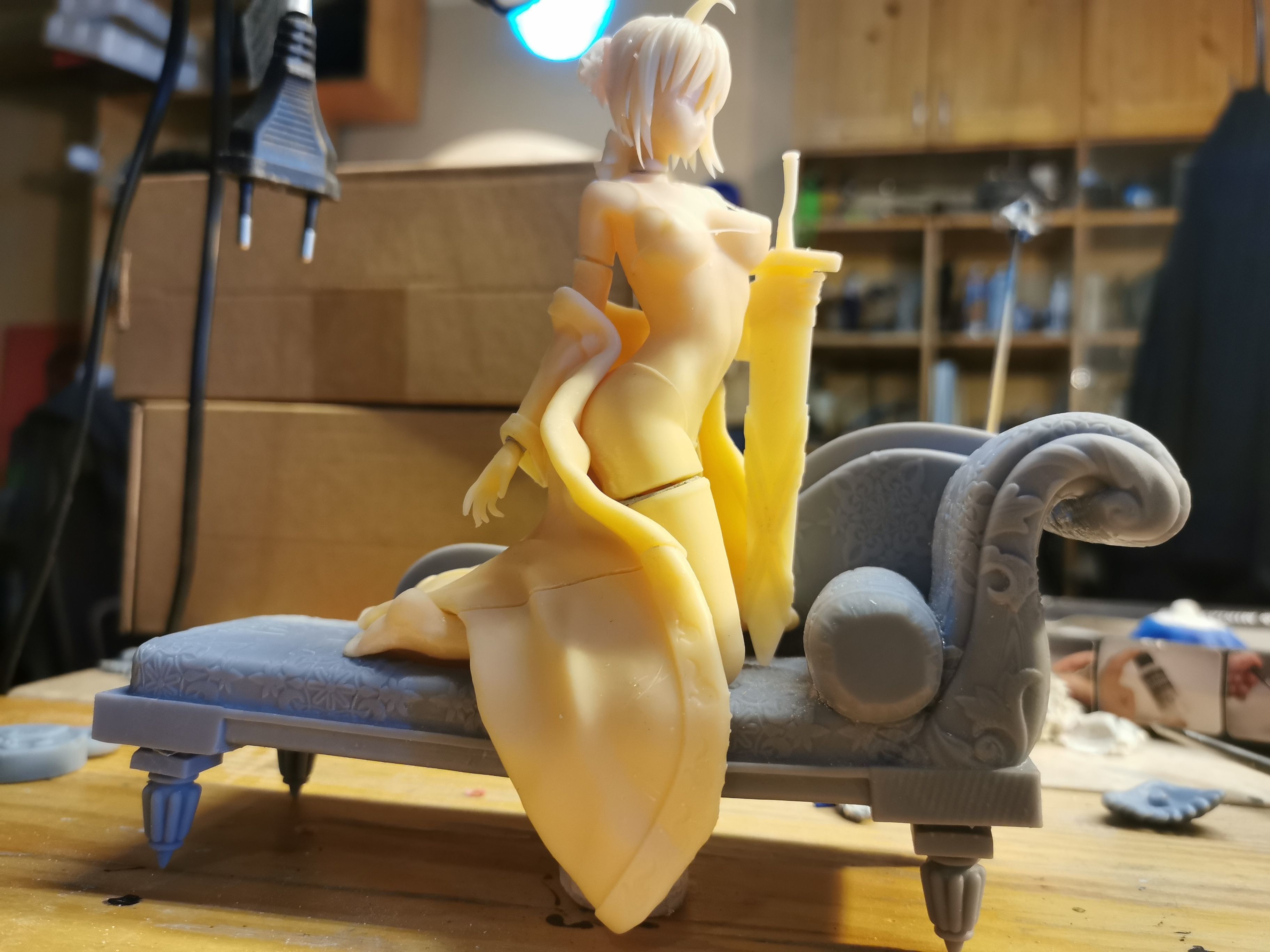  Saber - Fate stay night 3D print model_13