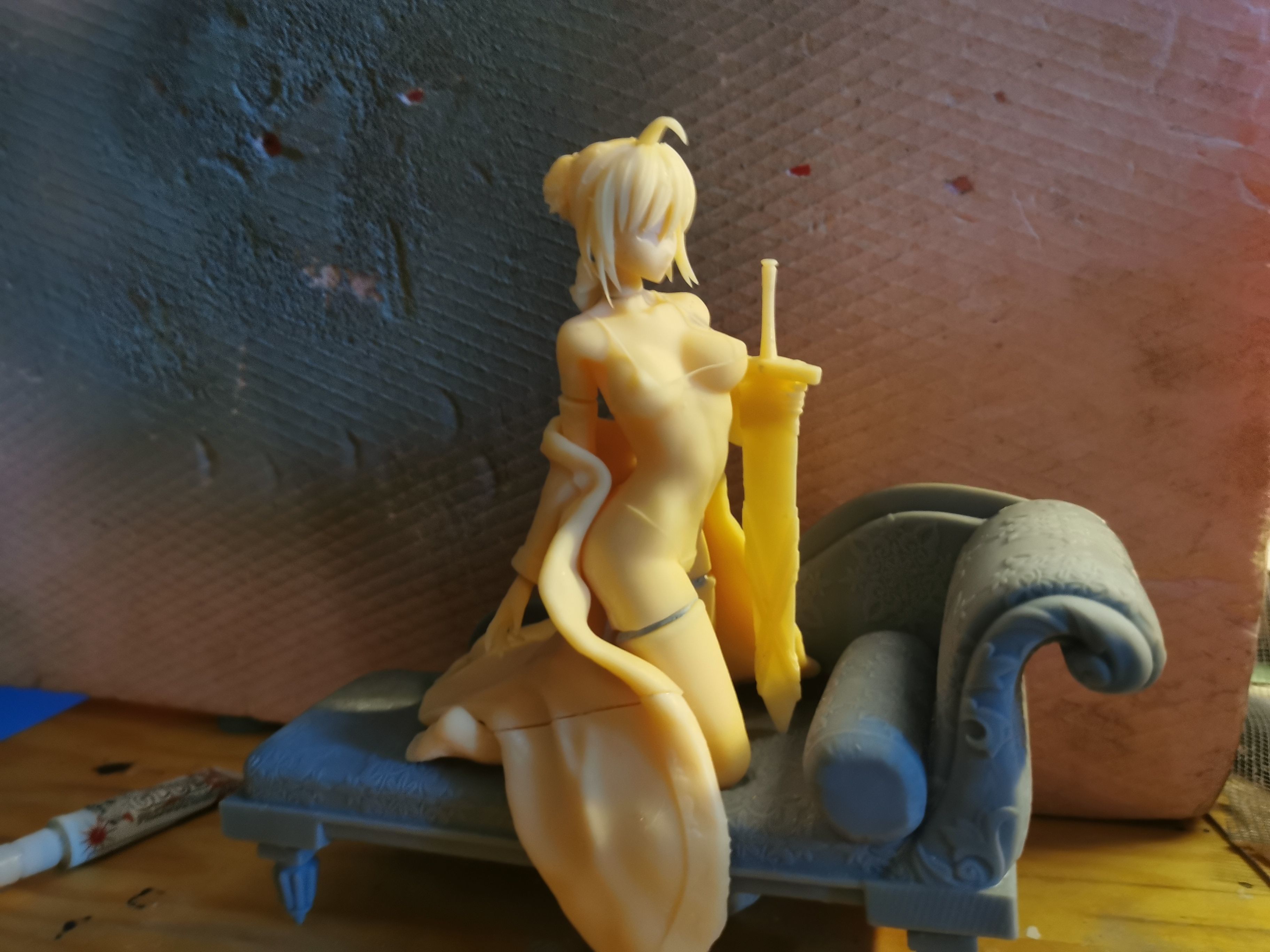  Saber - Fate stay night 3D print model_17