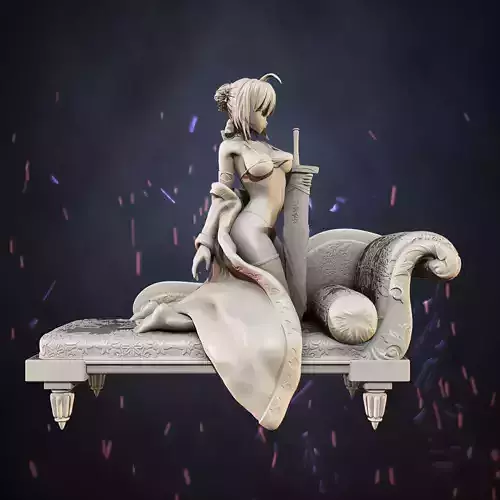 Saber - Fate stay night 3D print model