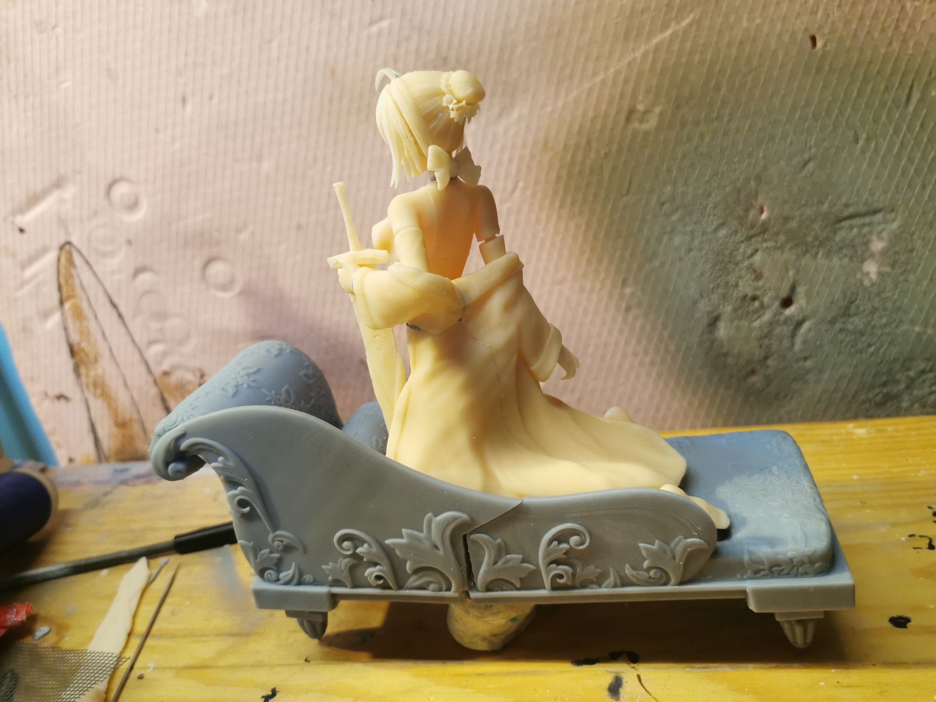  Saber - Fate stay night 3D print model_16