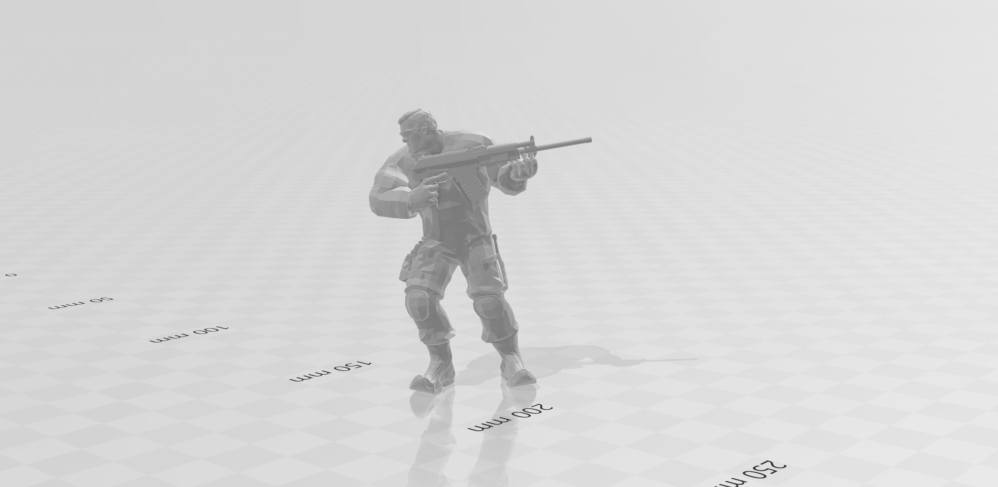 The Punisher Vs Undeads nightmare 3D print model_9