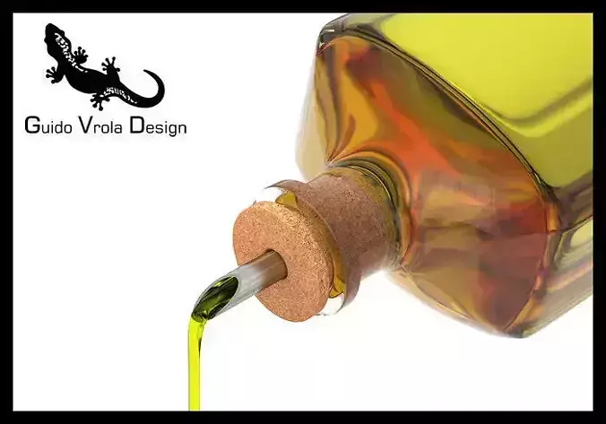 Olive oil bottle