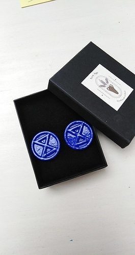 Earrings to 3D Print - Extinction Rebellion Logo 3D print model