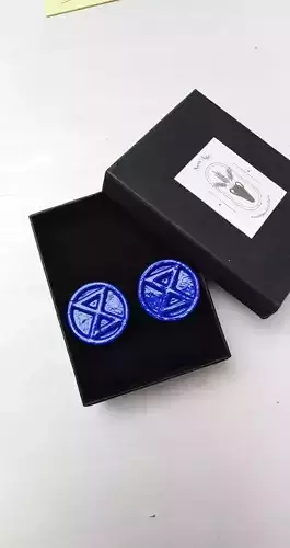 Earrings to 3D Print - Extinction Rebellion Logo 3D print model