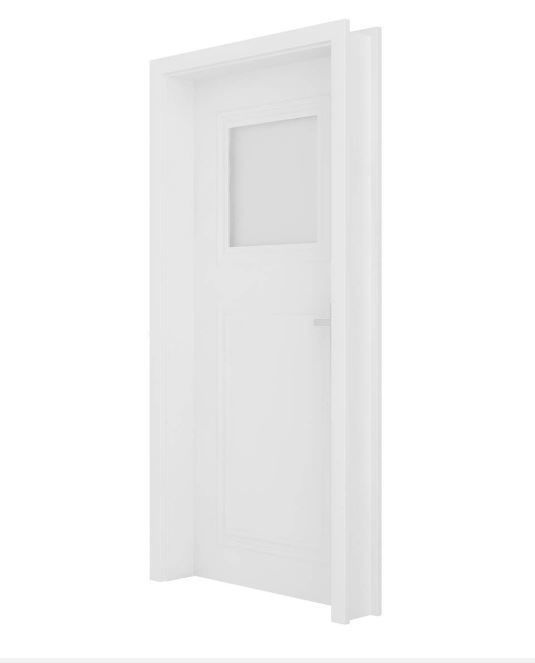 white door 3D model 3D model_2