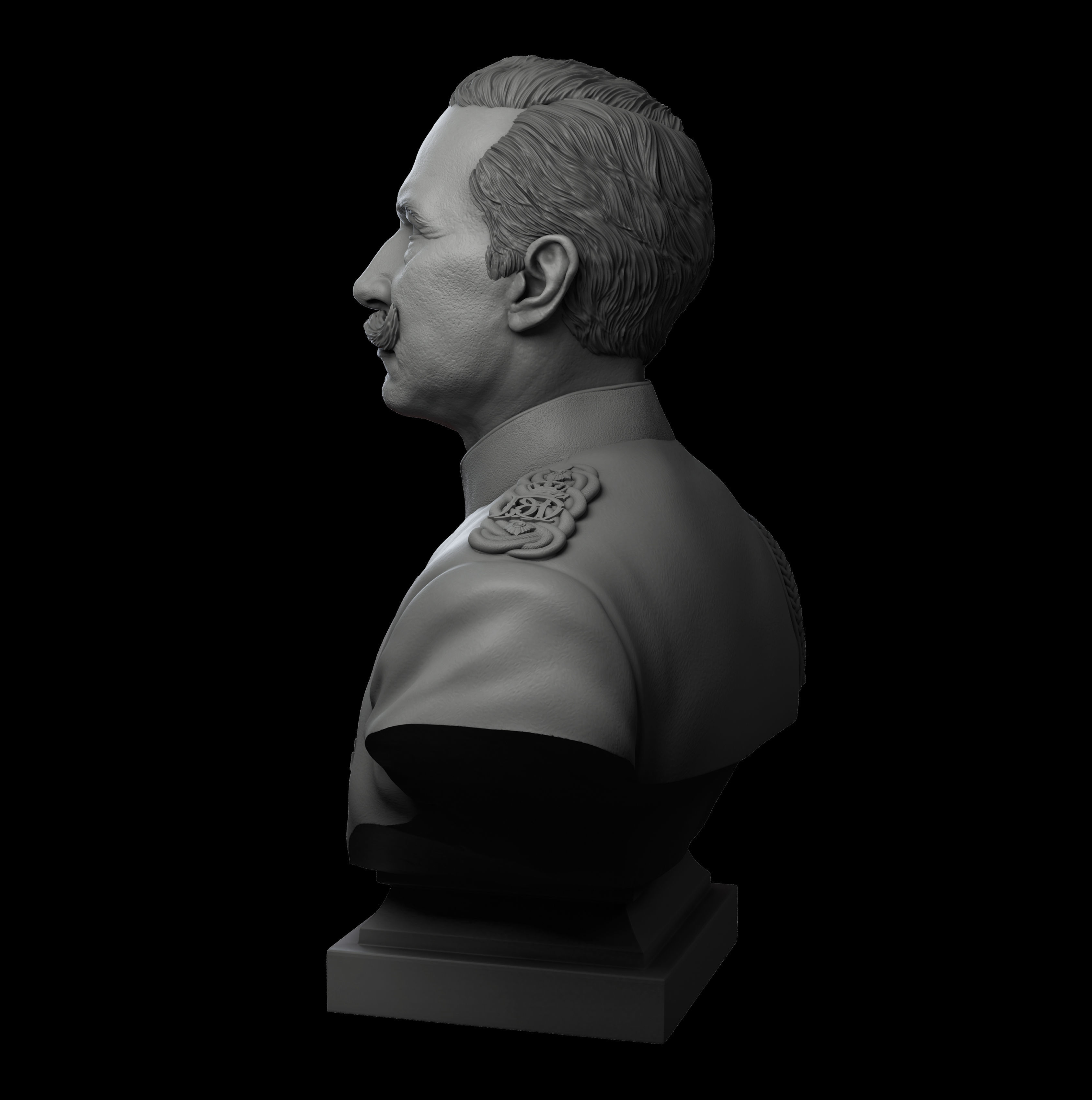 Friedrich Wilhelm II Viktor Albert von Preussen  3D print model_22