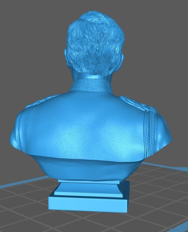 Friedrich Wilhelm II Viktor Albert von Preussen  3D print model_24