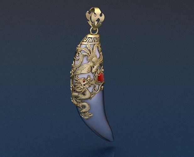 Dragon Fang 3D print model