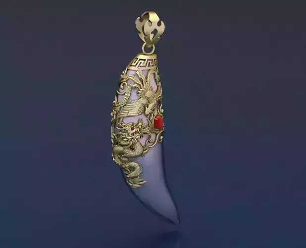 Dragon Fang 3D print model
