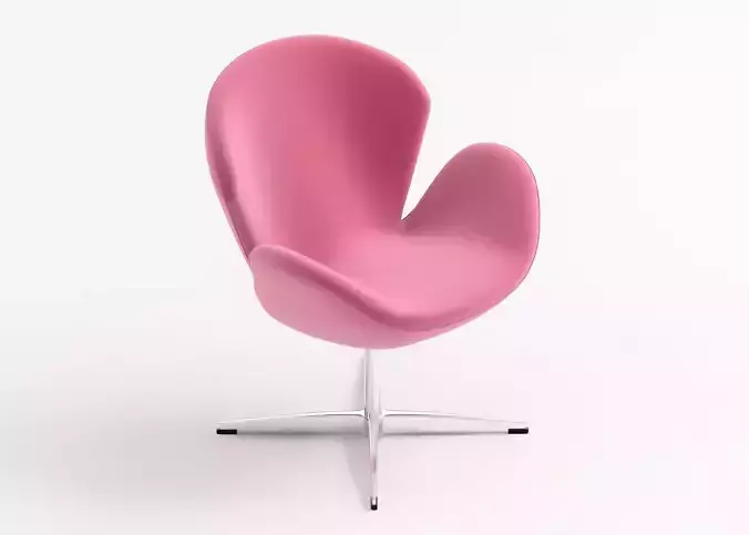 armchair modern 01 3D model