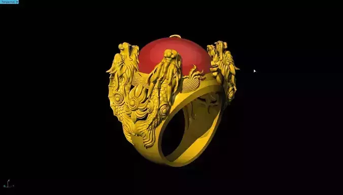 Ring of the four dragons