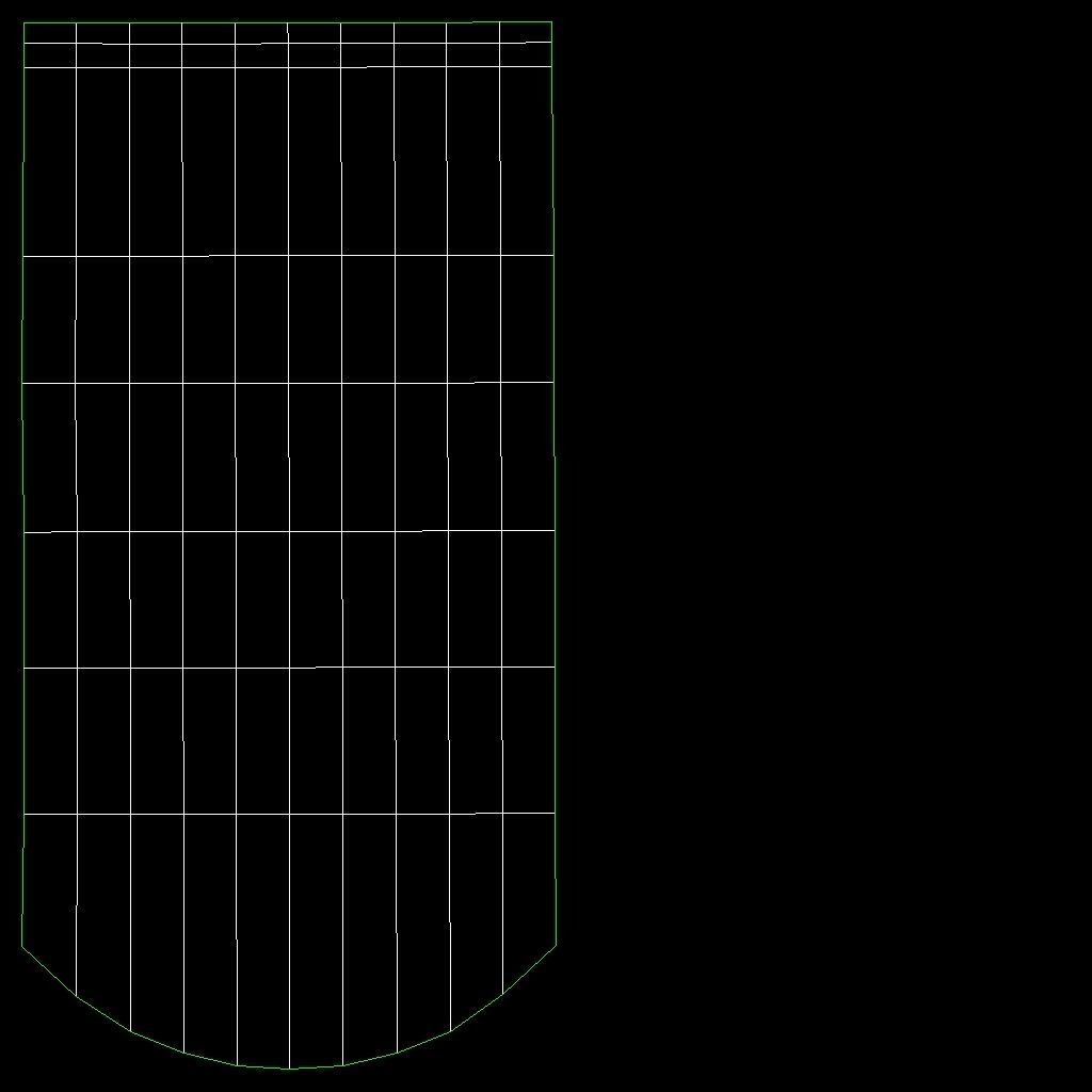 Middle Age War Banners Low-poly 3D model_18