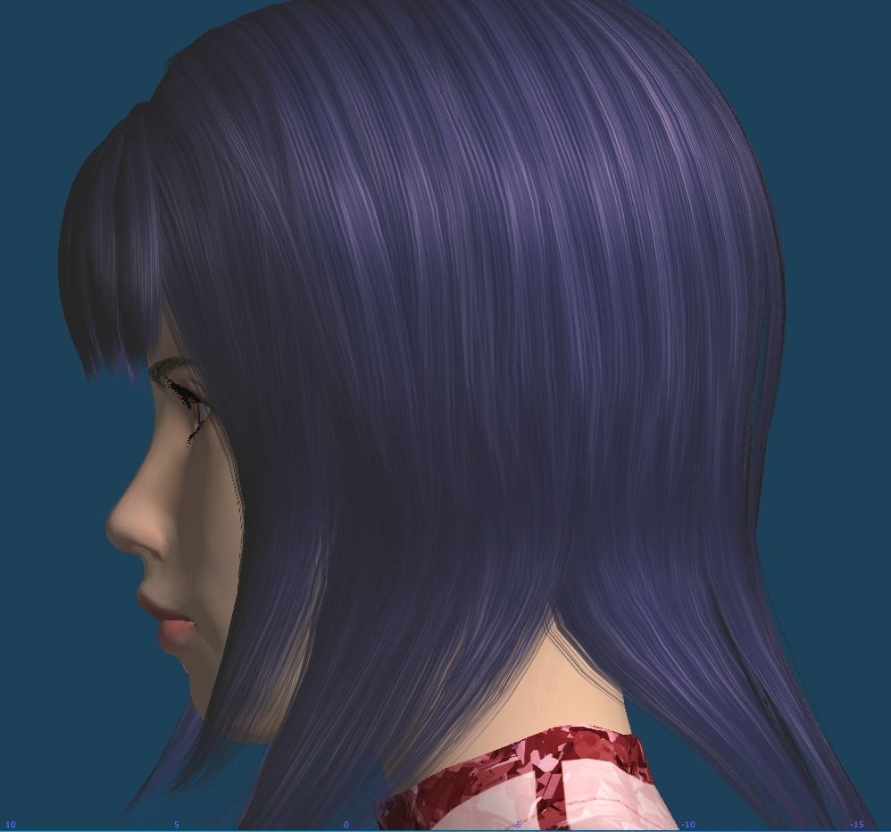 Unity Humanoid Model Female 027 Free 3D model_5