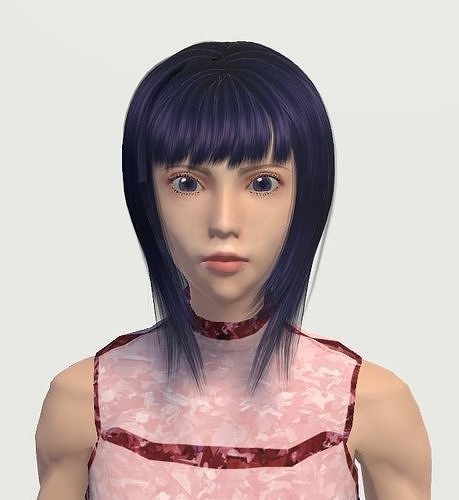 Unity Humanoid Model Female 027 Free 3D model