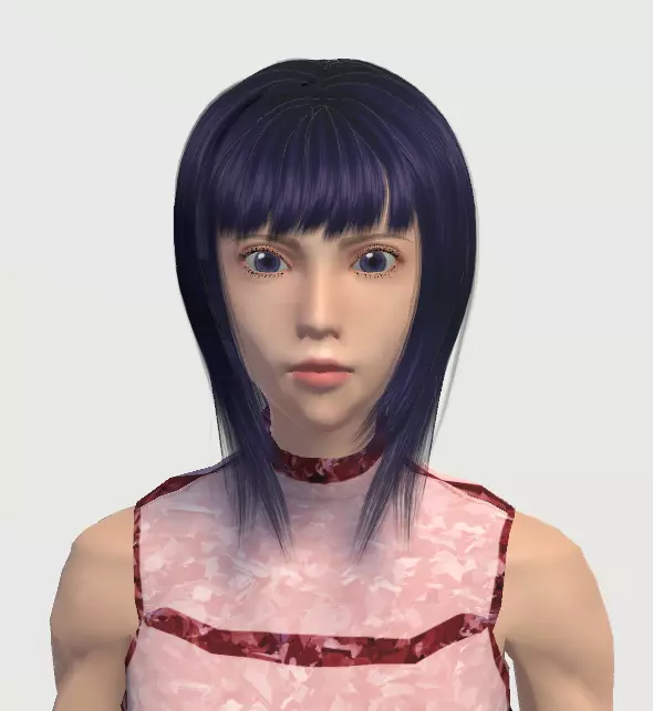 Unity Humanoid Model Female 027 Free 3D model_0