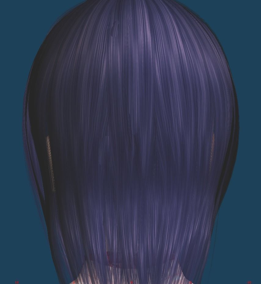 Unity Humanoid Model Female 027 Free 3D model_6