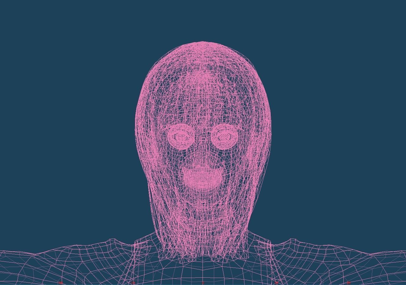 Unity Humanoid Model Female 027 Free 3D model_2