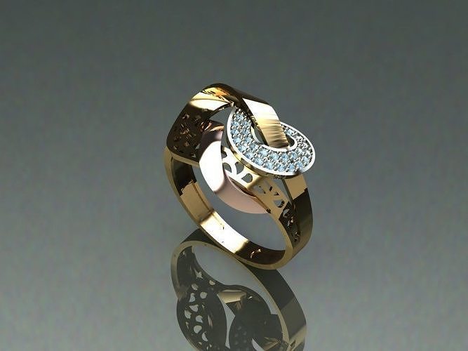 Ring 3D print model 3D print model
