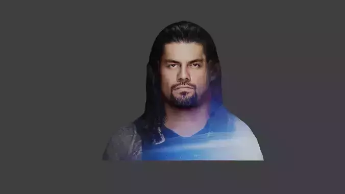 roman reigns Free low-poly 3D model