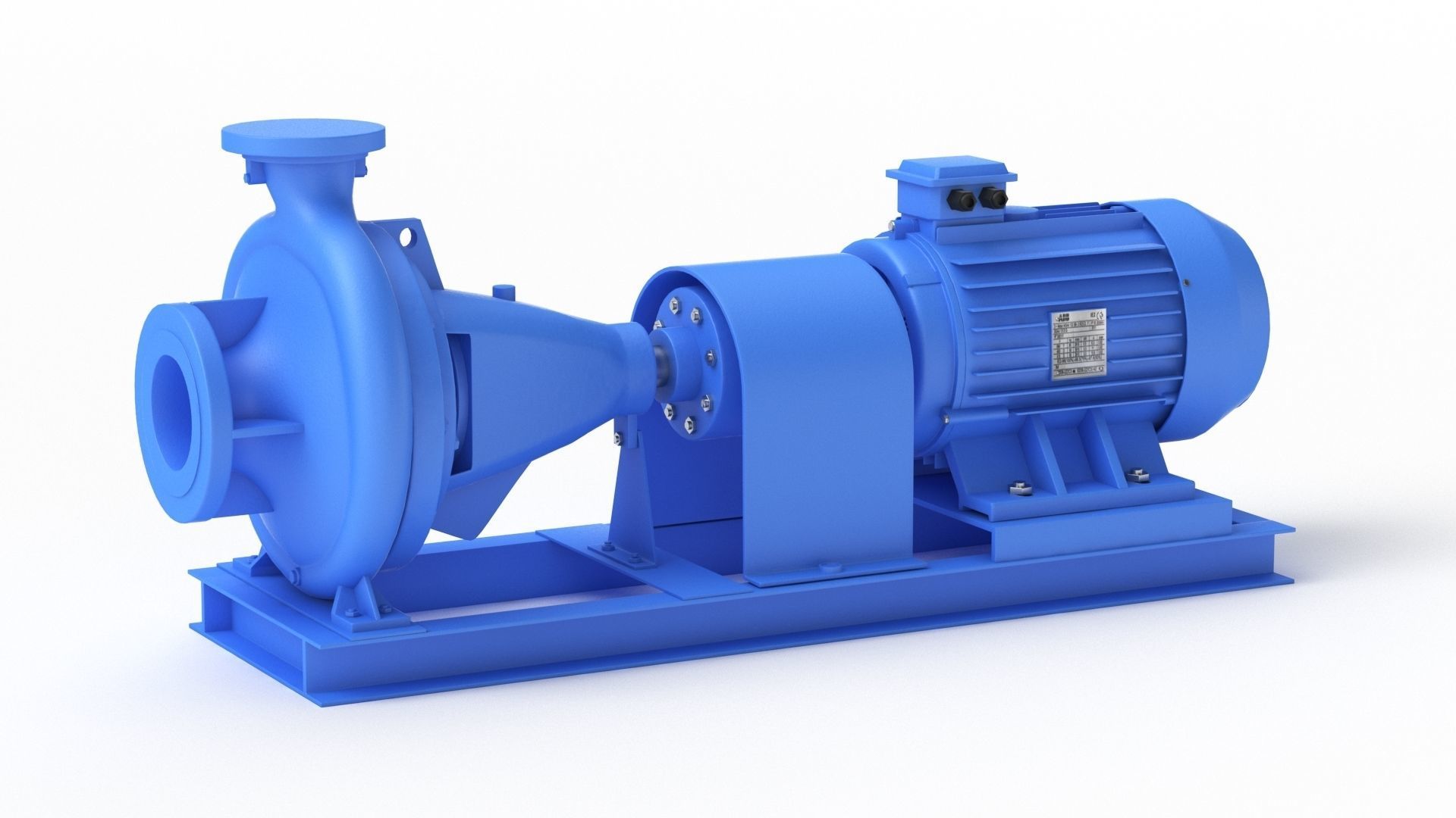 Centrifugal Pump 3D model_16