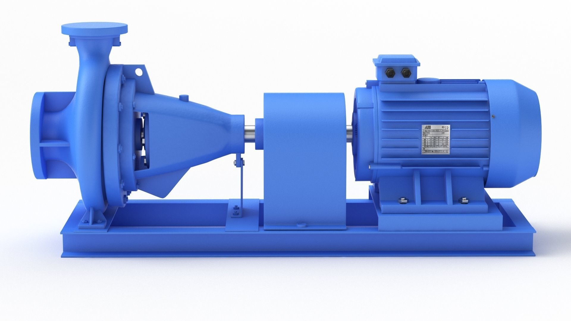 Centrifugal Pump 3D model_12