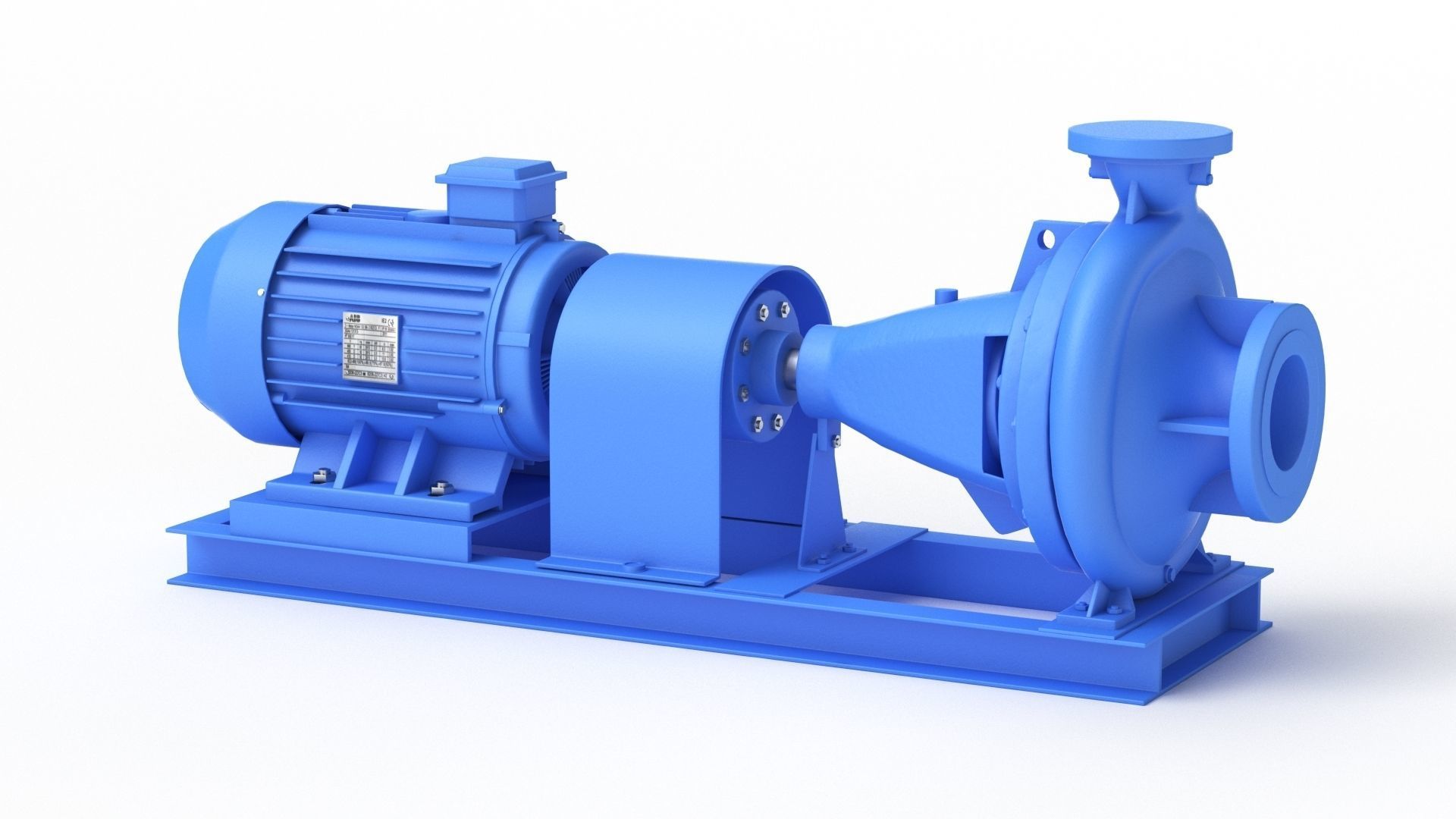 Centrifugal Pump 3D model_23