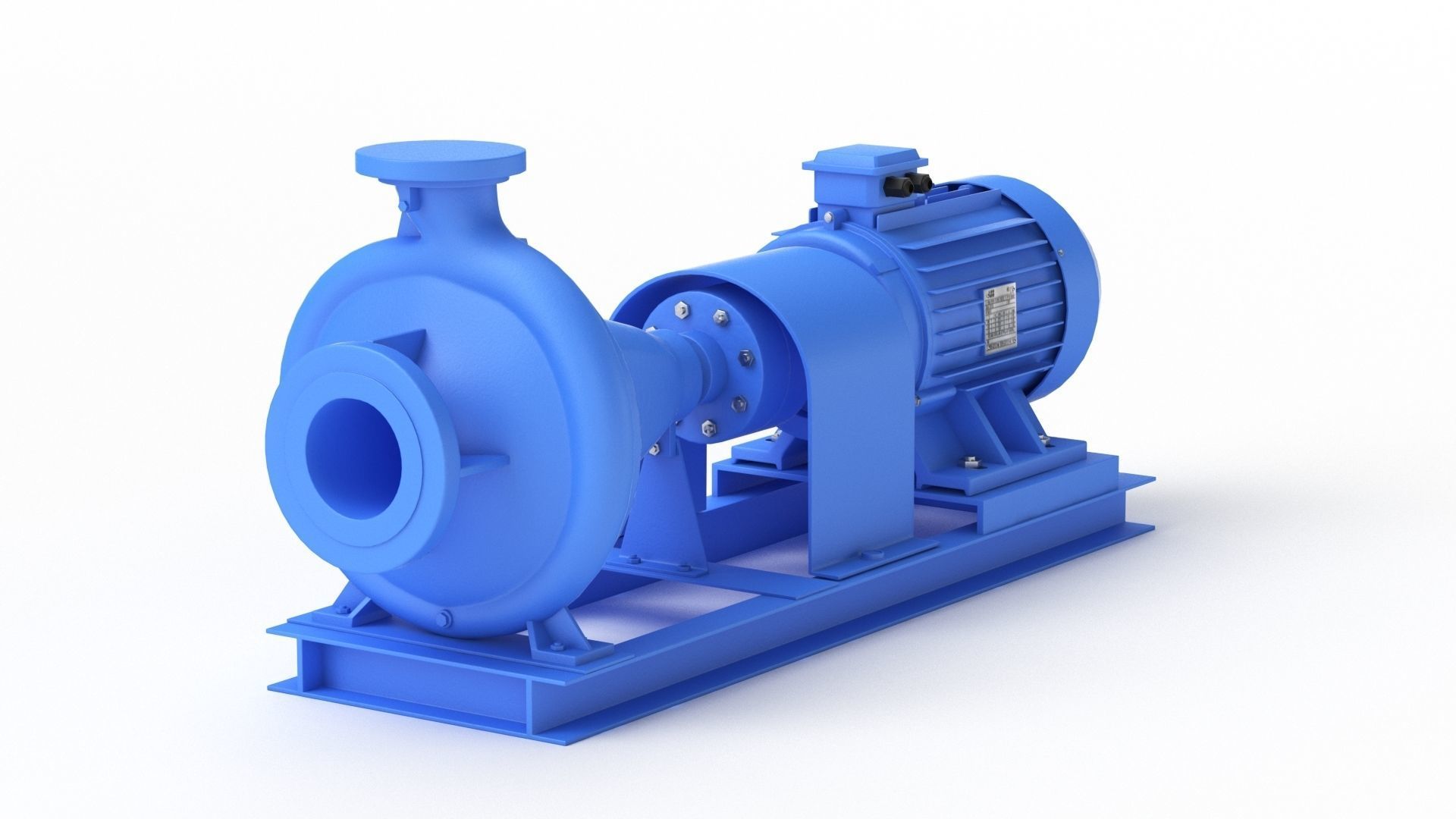 Centrifugal Pump 3D model_19