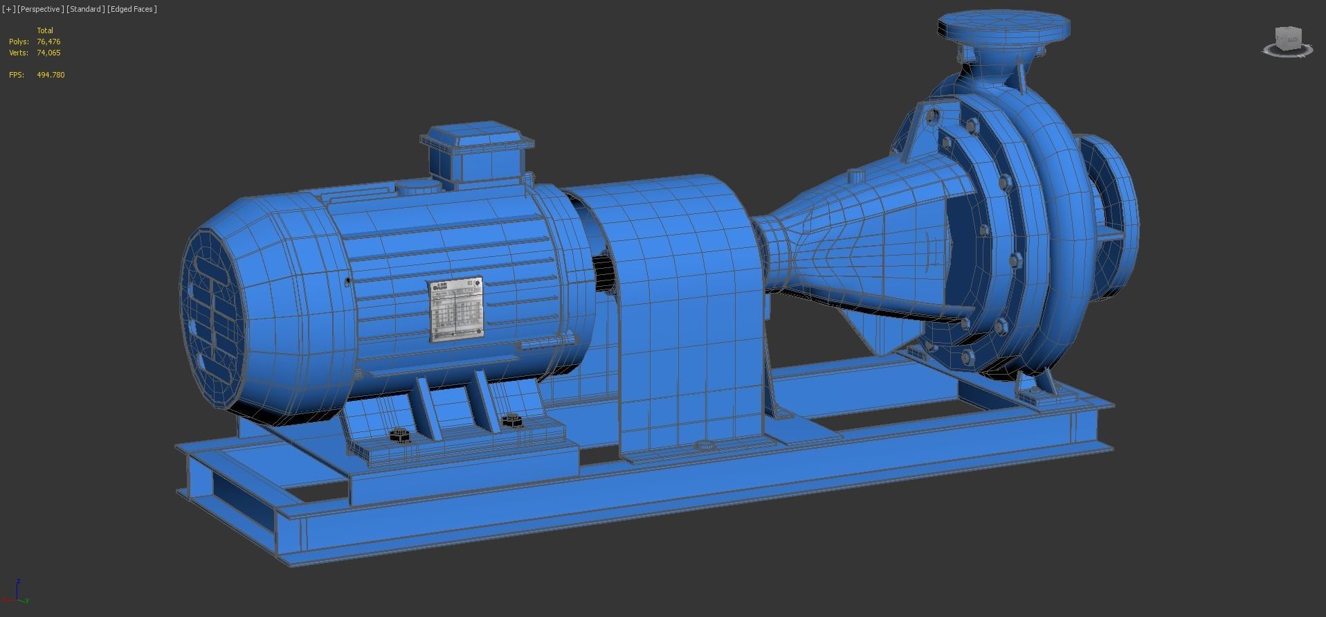 Centrifugal Pump 3D model_4