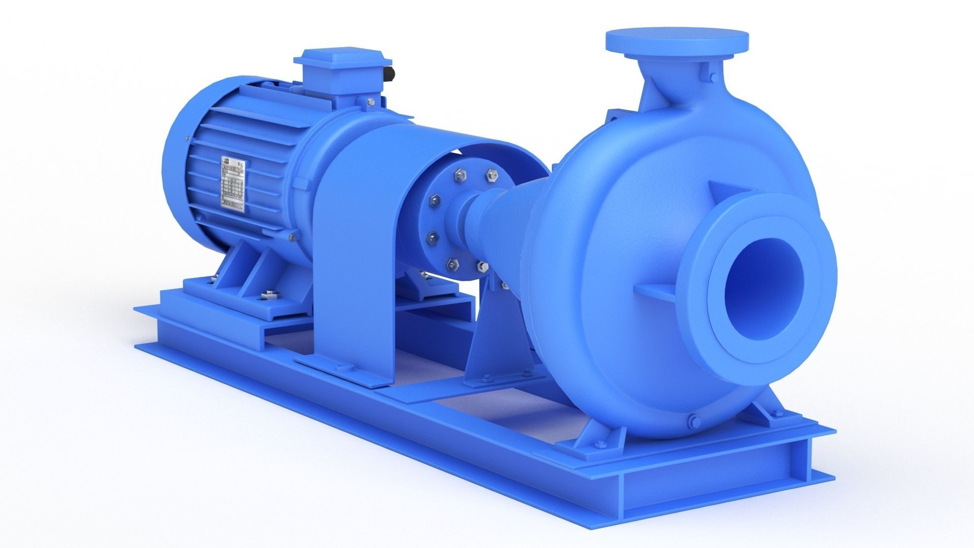 Centrifugal Pump 3D model_10