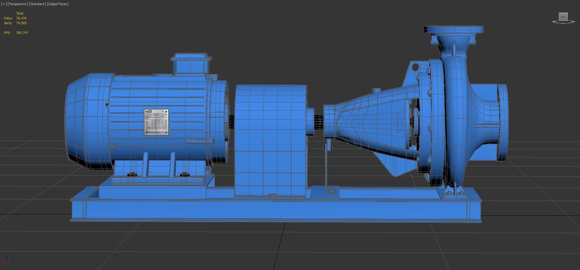 Centrifugal Pump 3D model_5