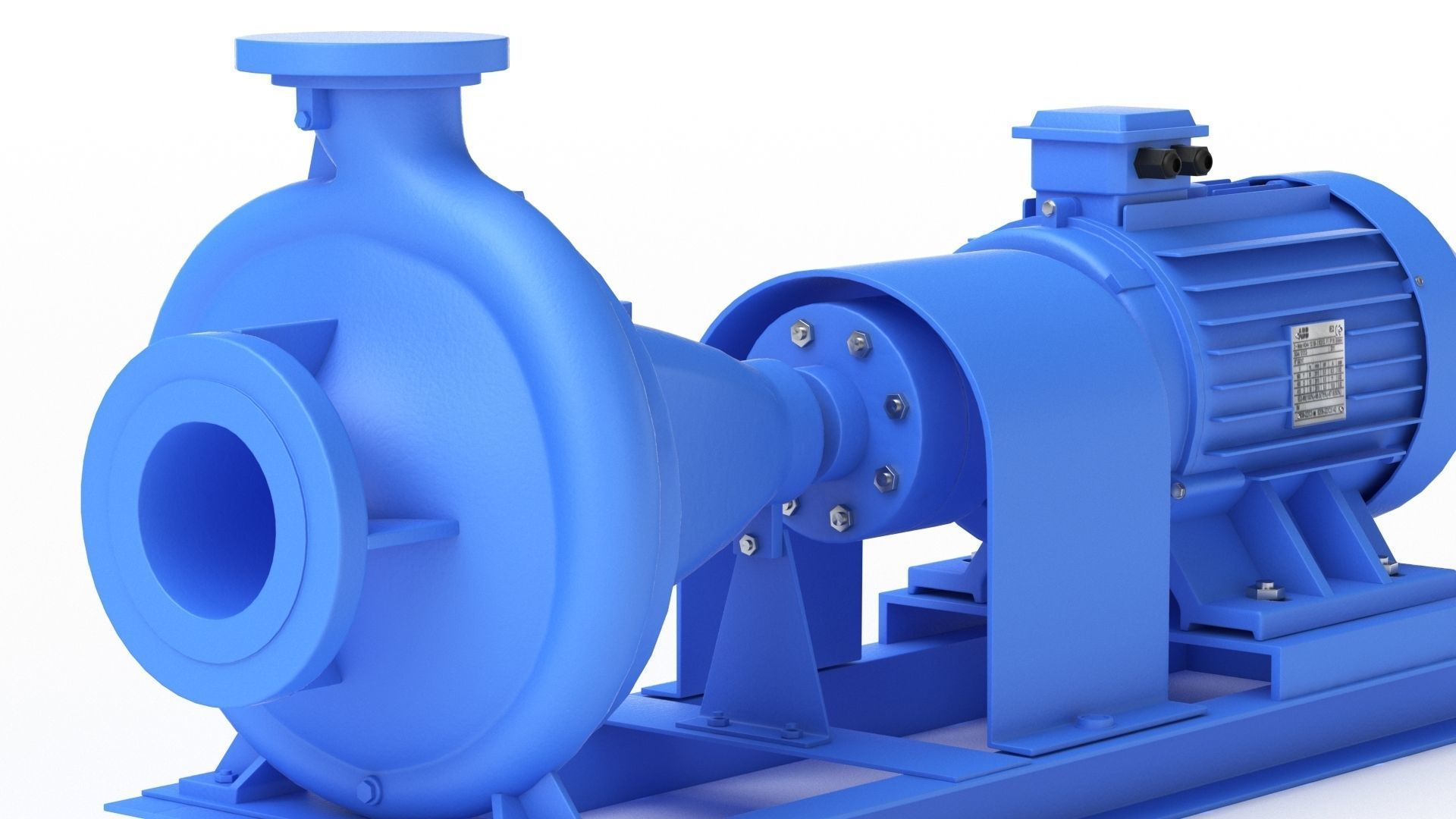 Centrifugal Pump 3D model_1