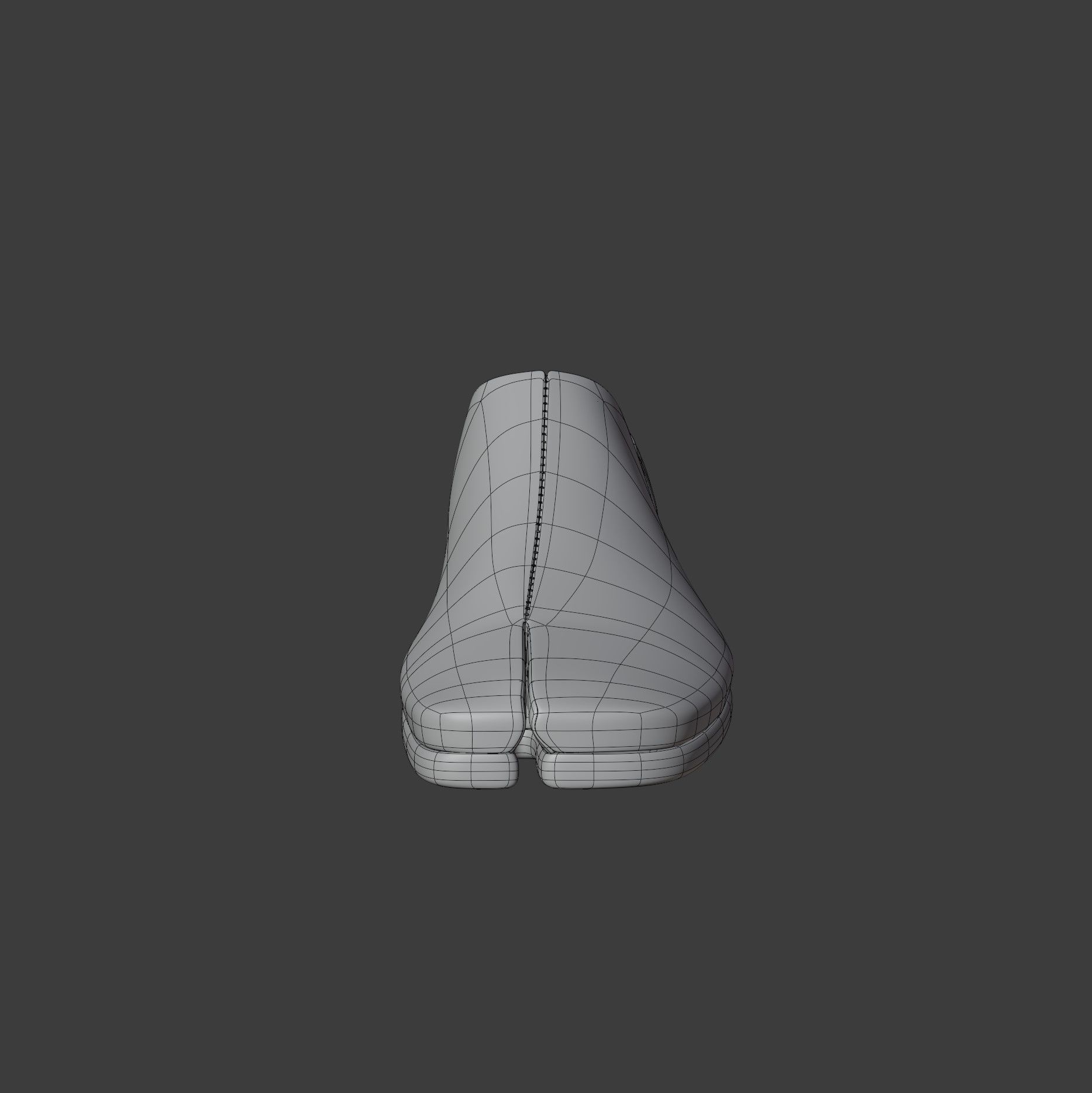 Tabi Leather Loafers 3D model_16